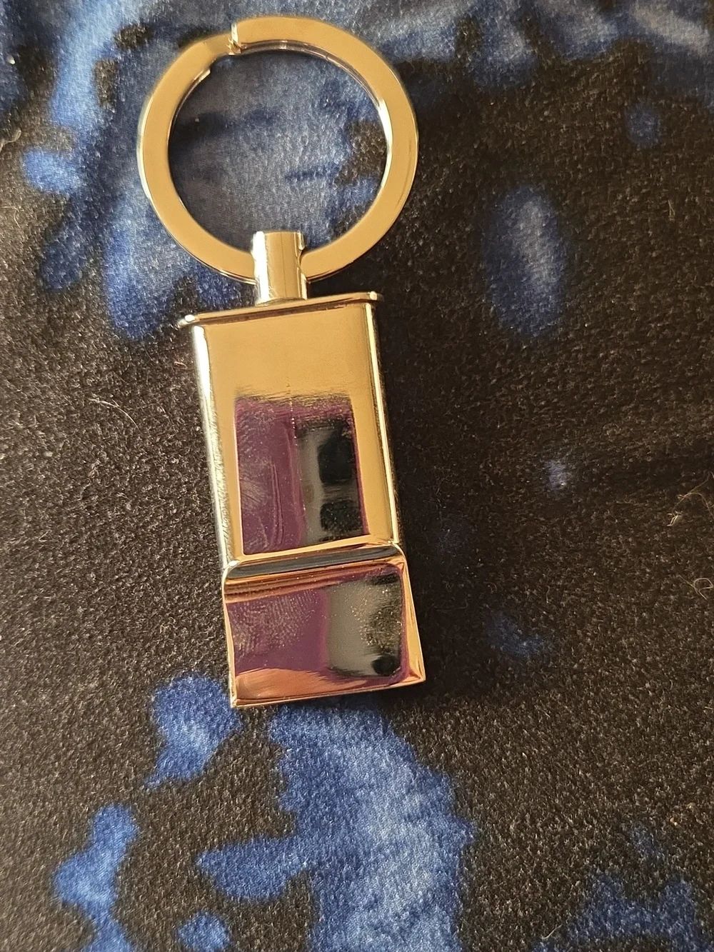 Vintage Silver Coach Wistle Keychain - Picture 2 of 2